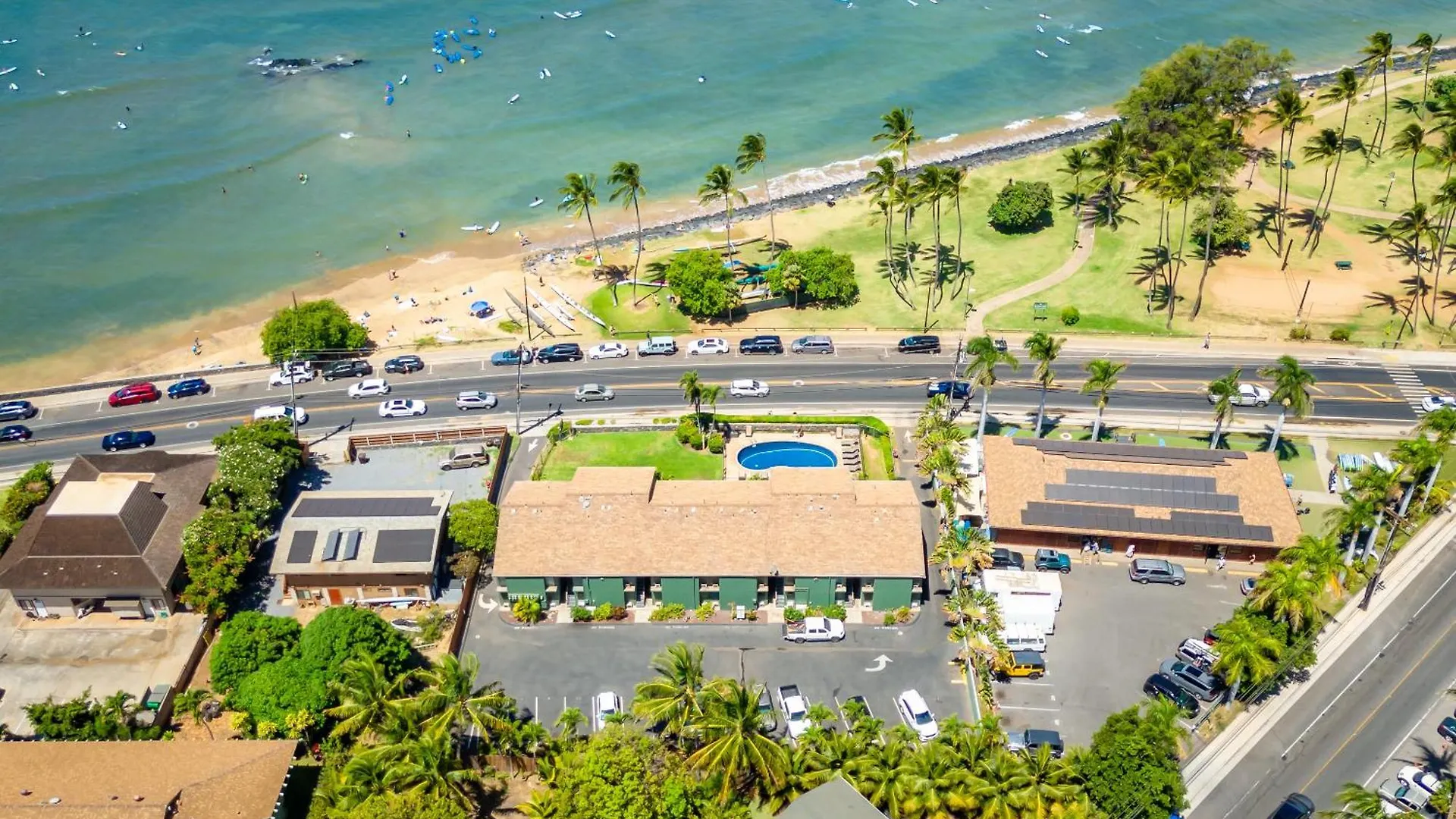 Pineapple Hale - Across From Kalama Beach & Cove Kihei Apartment